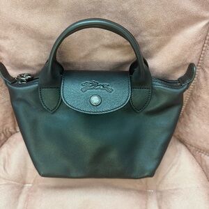 Longchamp Mini Le Pliage Cuir